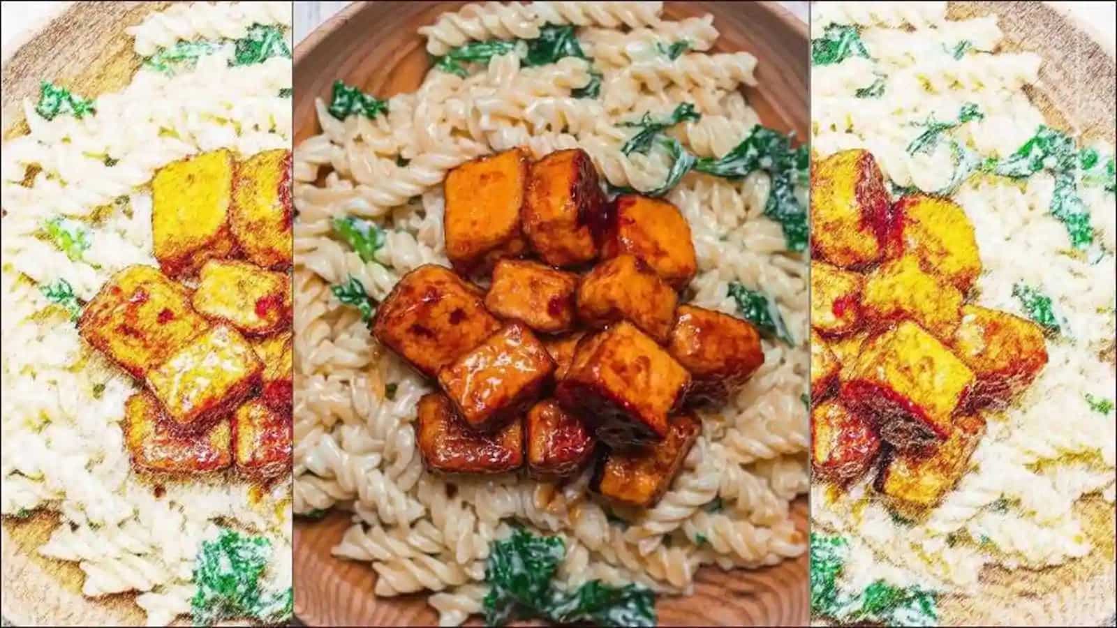 Recipe: Enjoy a cosy Sunday evening with Creamy Coconut Pasta and Crispy Tofu