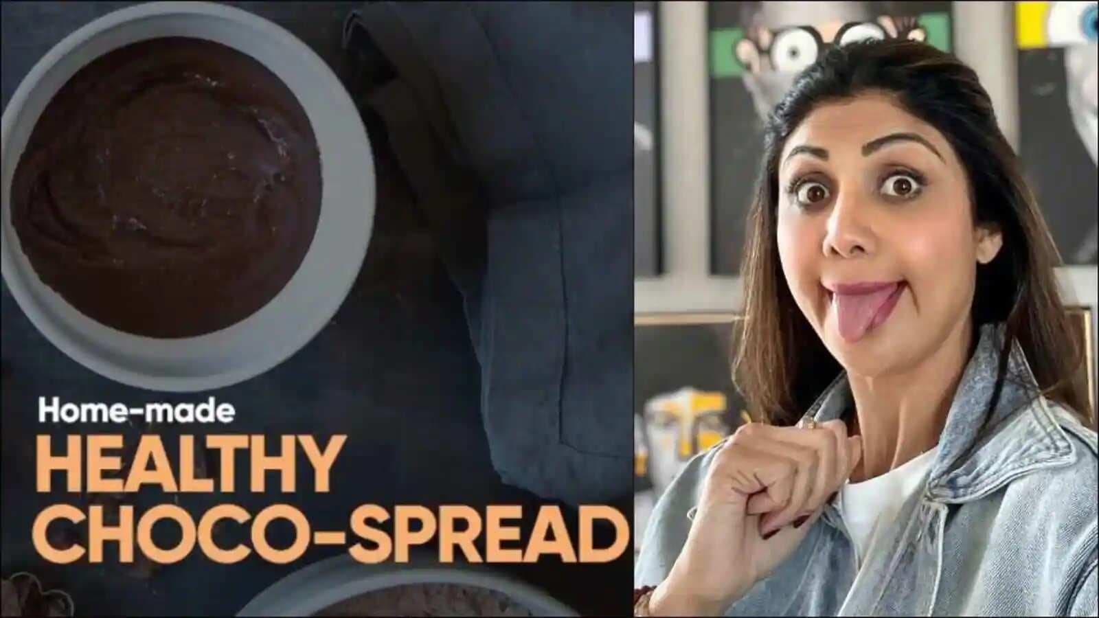 Recipe: Shilpa Shetty makes us drool with healthy homemade spin to choco-spread