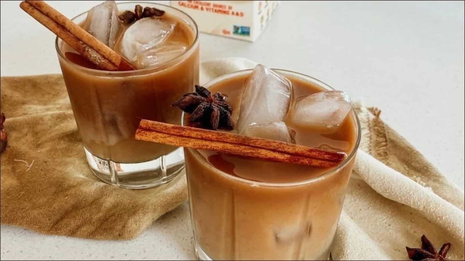 Recipe: Easily distracted by tea? Try this non-dairy iced dirty chai