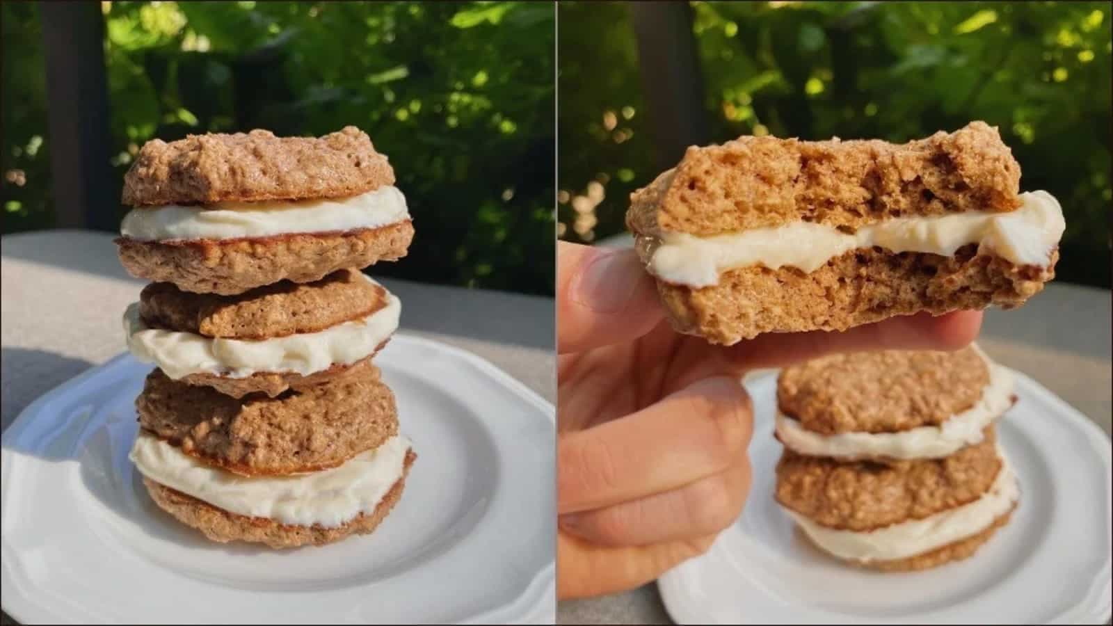 Recipe: Stress cannot exist in the presence of these Oatmeal Crème Pies