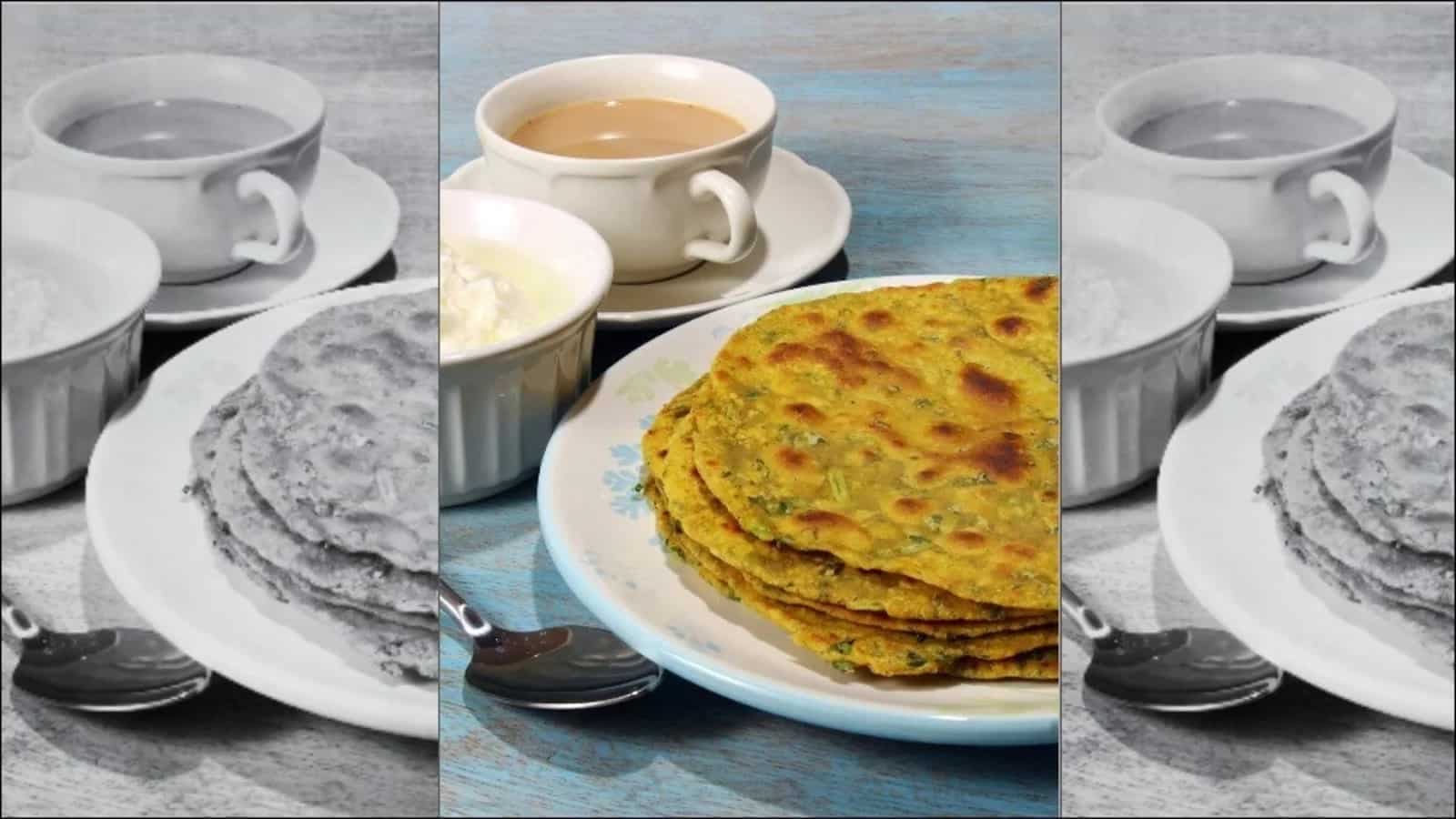 This Oats Missi Roti is a quick, healthy recipe to manage between working hours