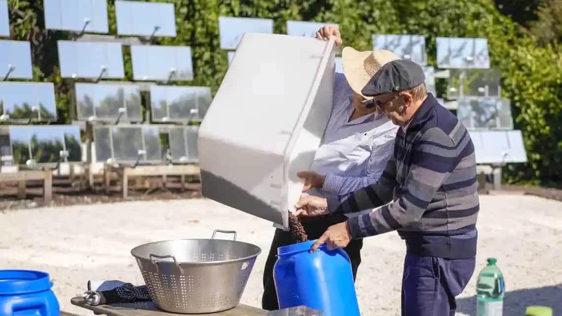 Raise a cup to coffee roasted by solar energy