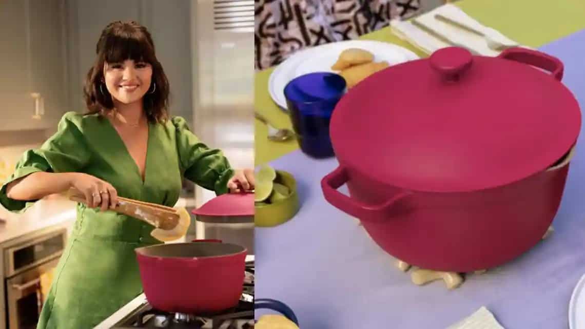 Selena Gomez sparks joy with a new cookware collection