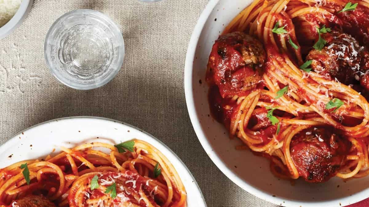 Make This Swedish-Style Baked Meatball Pasta For Dinner