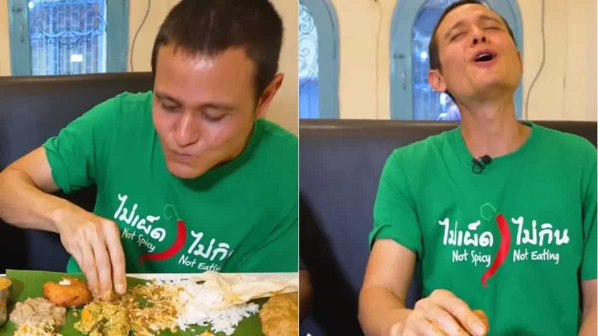 Viral: Thailand-Based YouTuber Tries South Indian Food; His Reaction Is Priceless