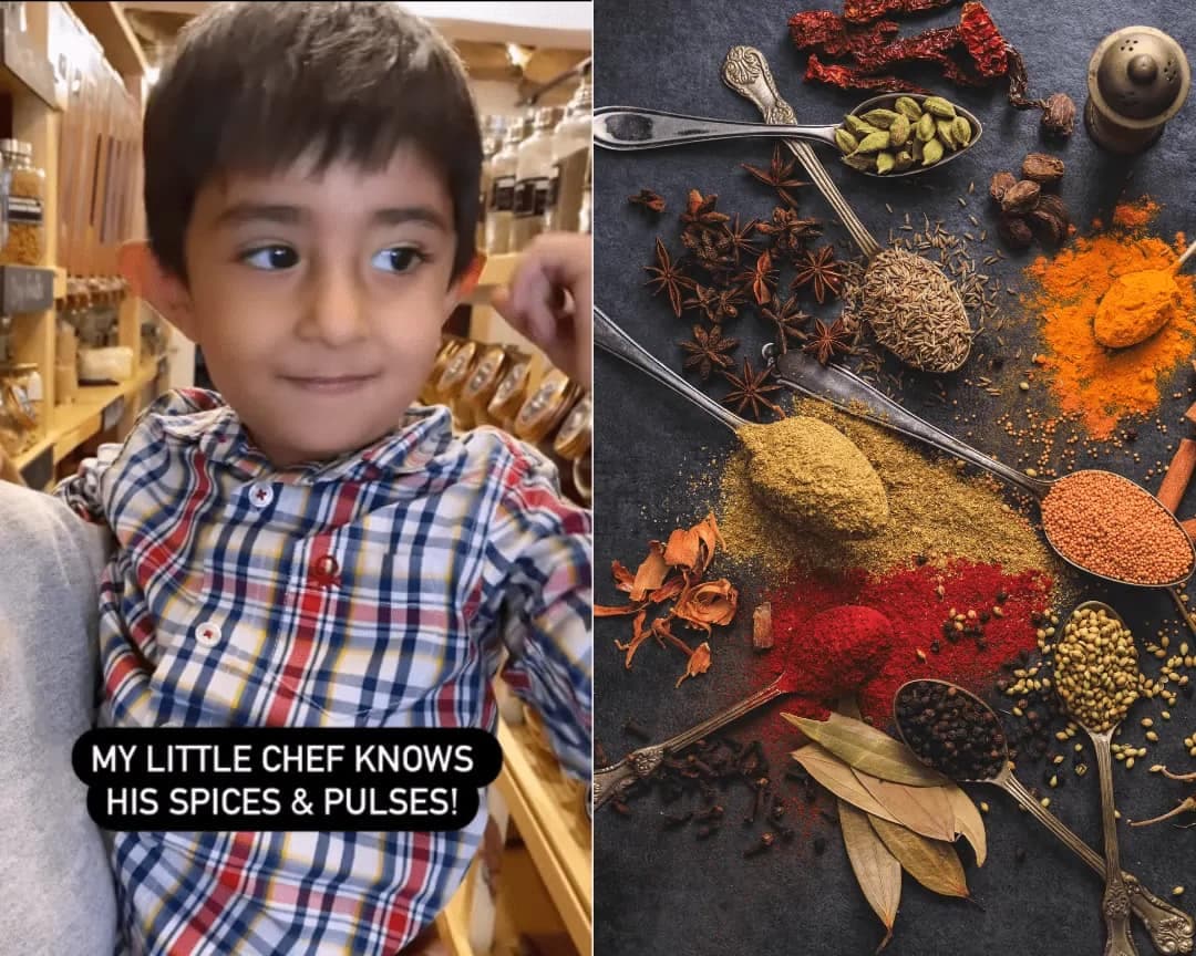 Watch: Little Boy Identifying All Pulses And Spices Correctly Is Winning Internet