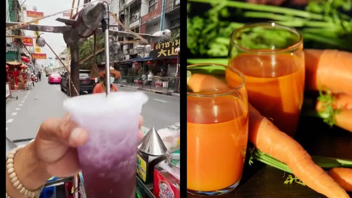Watch: This Unique Technique Of Making Bangkok’s Aircraft Juice Is Just Amazing 