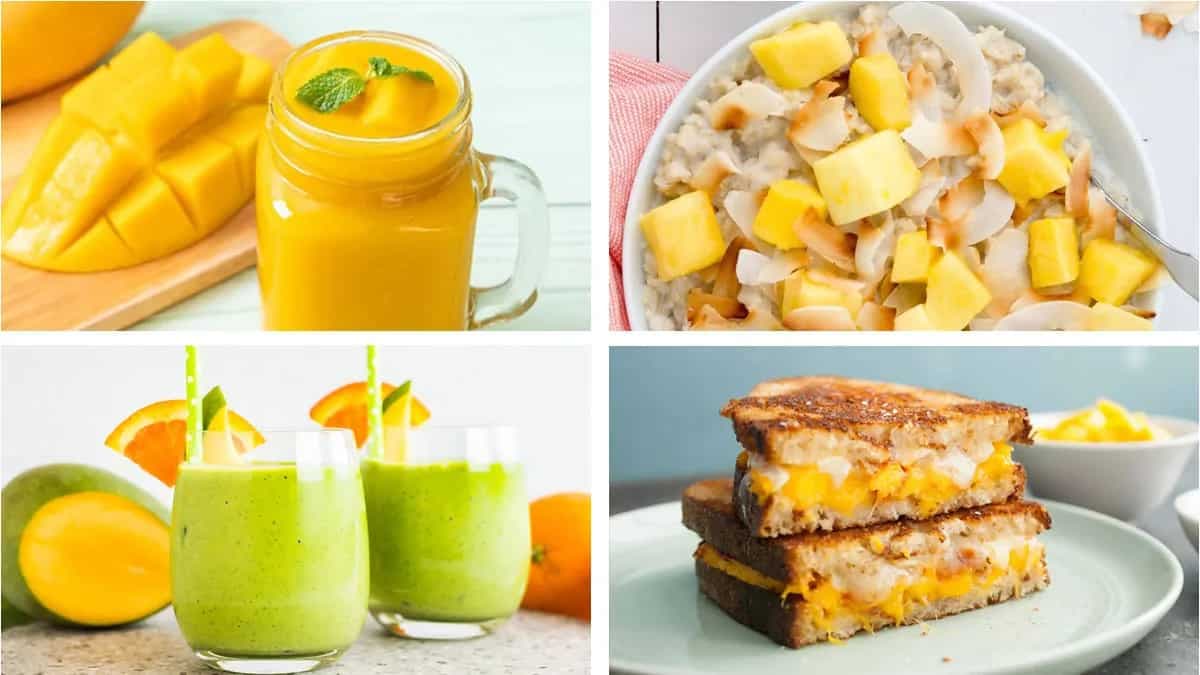A Summer Breakfast Loaded With Mangoes, Say What? 