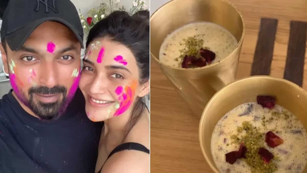 Karishma Tanna Makes Thandai At Home For Holi; Try The Easy Recipe 