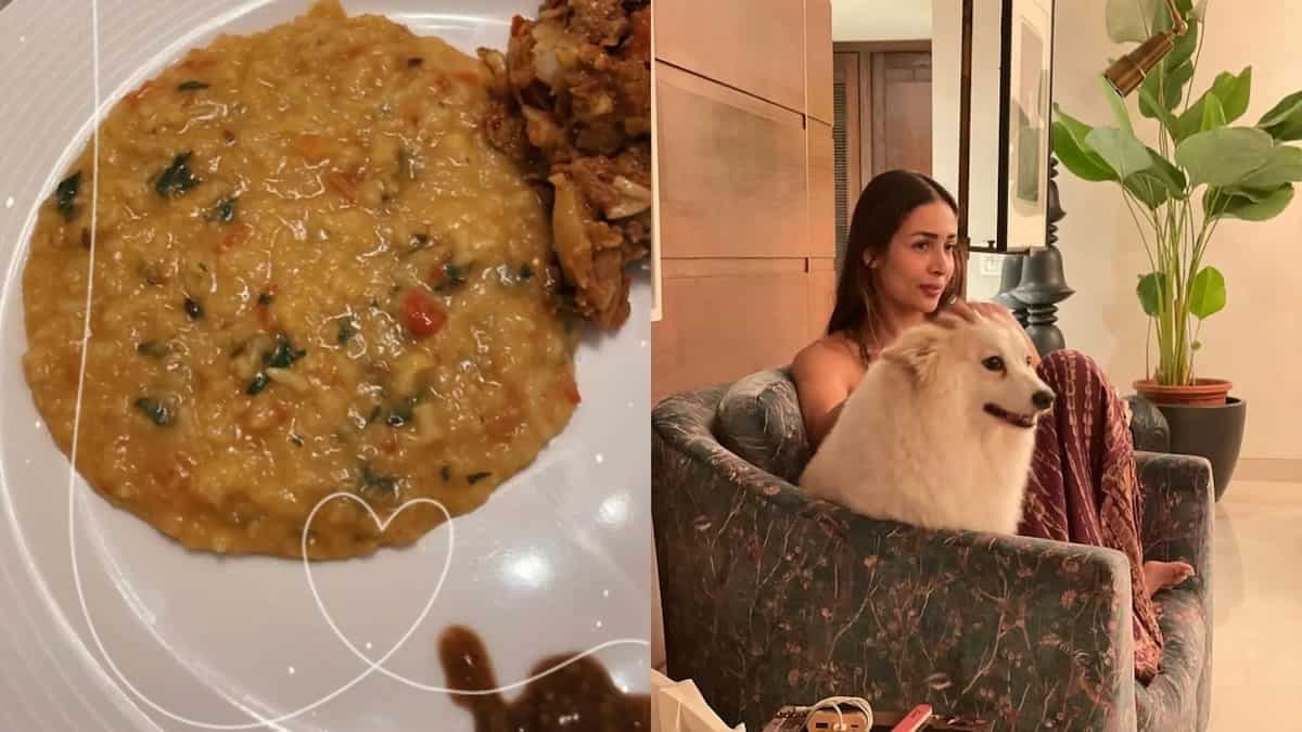 It Was Homely Dinner For Malaika Arora Last Night, Guess What She Ate? 