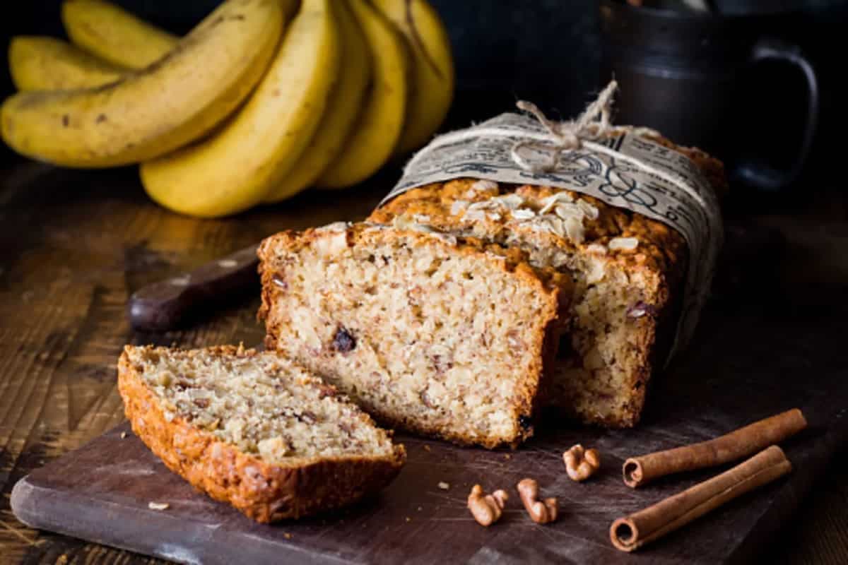 Banana Bread: A Delicious And Succulent Loaf Of Bread