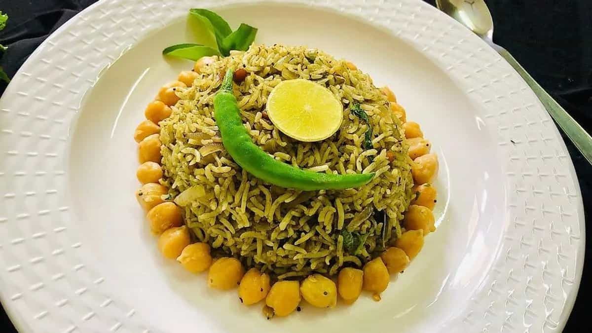 Pudina Rice: A Healthy And Aromatic Meal for Lunch