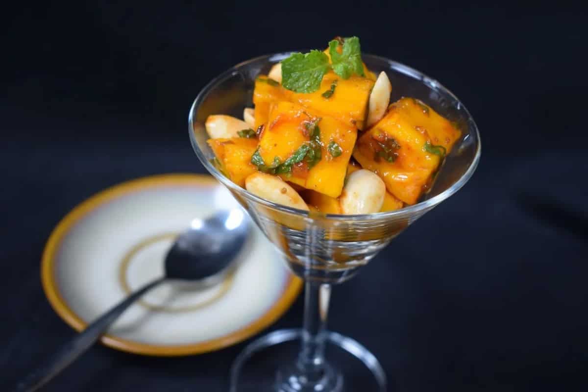 How About Some Mango & Almond Salad Curated By Chef Ilandhirai