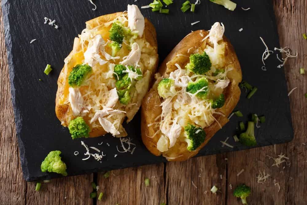 Chicken Loaded Baked Potatoes: Enjoy Keema And Aloo In A Bowl