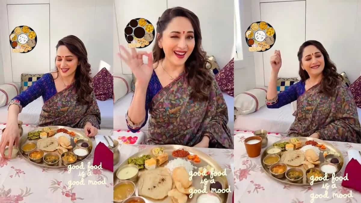 Madhuri Dixit Is Seen Enjoying Some Gujrati Delights; Special Recipe Of A Summer Favourite Dish Inside