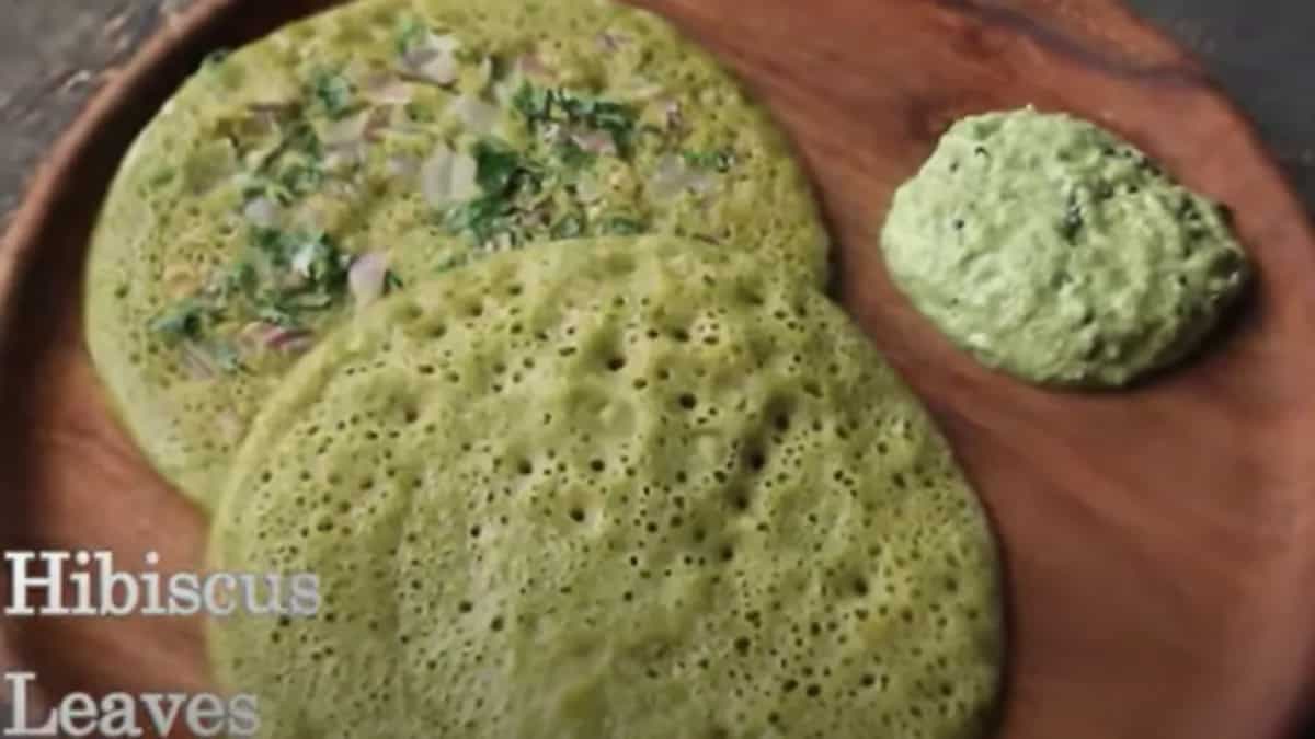 Hibiscus Dosa: A Healthy Version Of The South Indian Dish