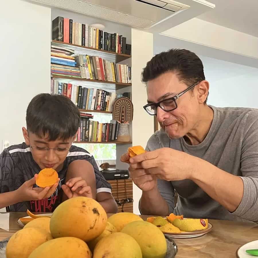 Aamir Khan Relishes Mangoes With Son Azad: Quick Mango Dishes To Try