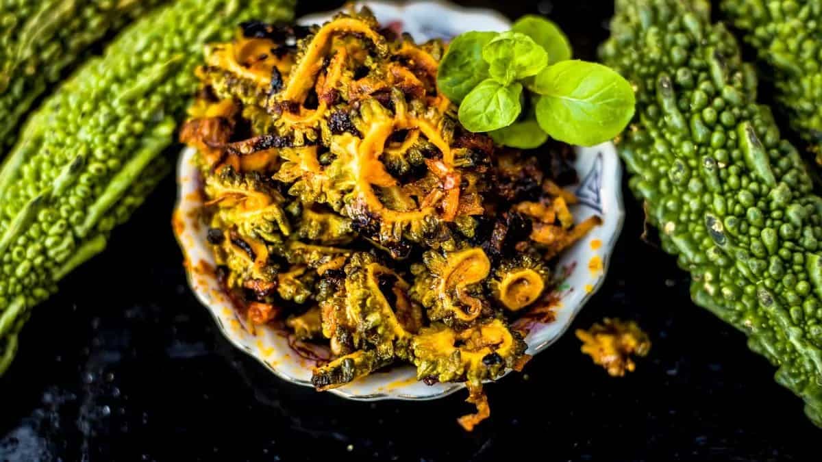 How To Make Crispy Karela Chips In An Air Fryer