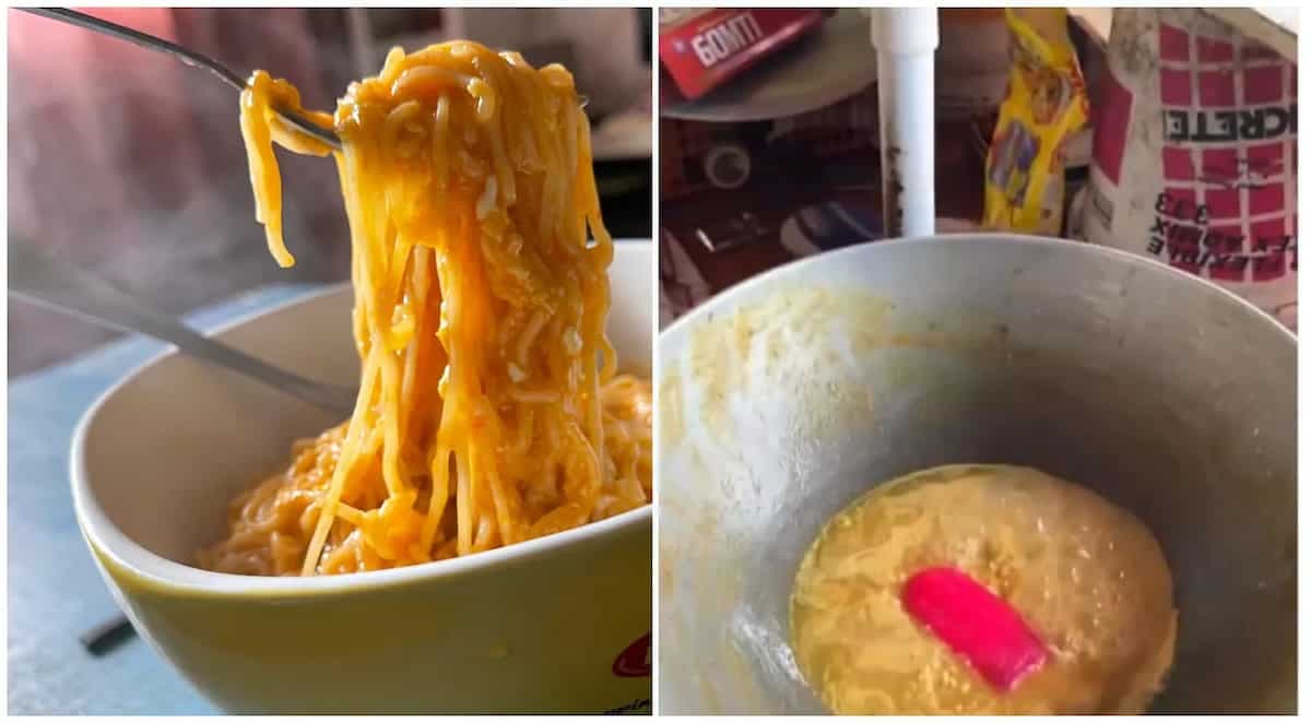 Viral: ‘Raspberry Ice Cream Maggi’ Baffles The Internet