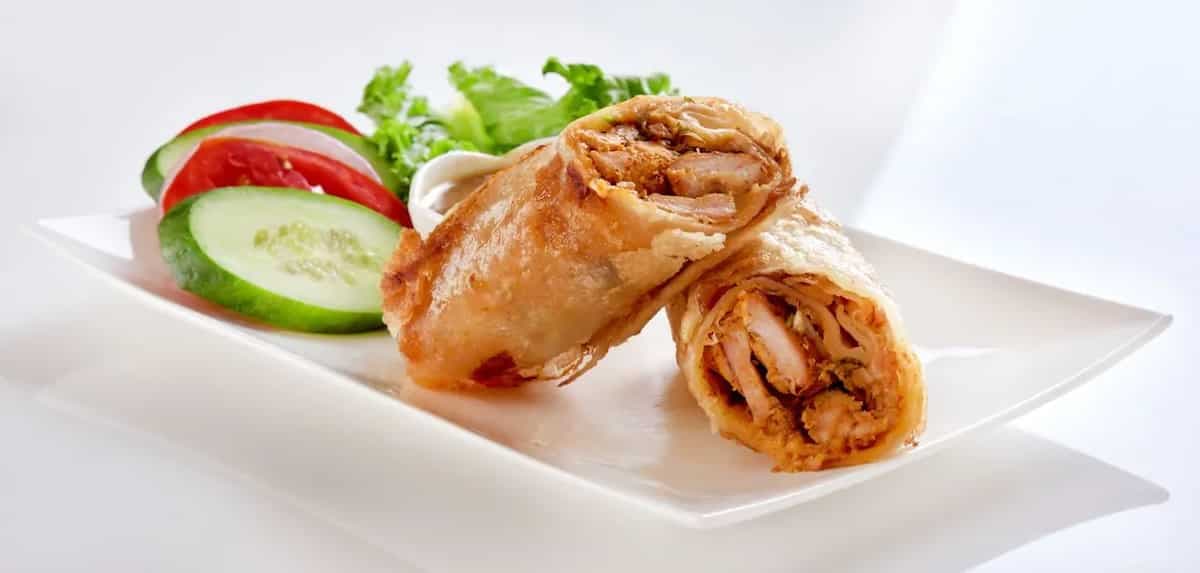 Chicken Paratha Roll: Flaky Outside, Juicy Inside