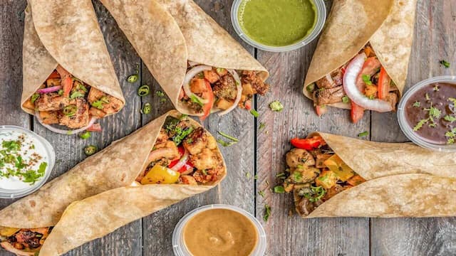 Move Over Chicken Roll, Give This Wholesome Chicken Satay Wrap A Chance