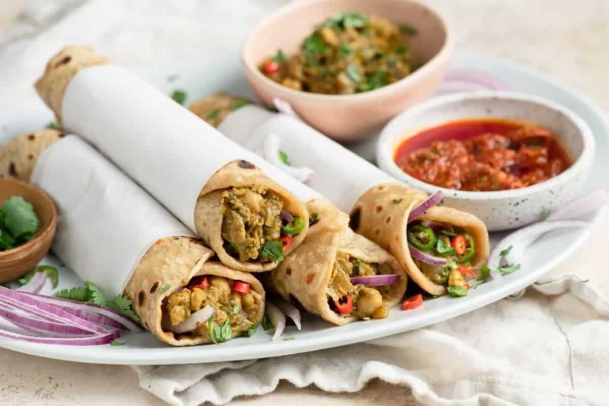 Want Something Different For Dinner; How About Some Kathi Rolls 