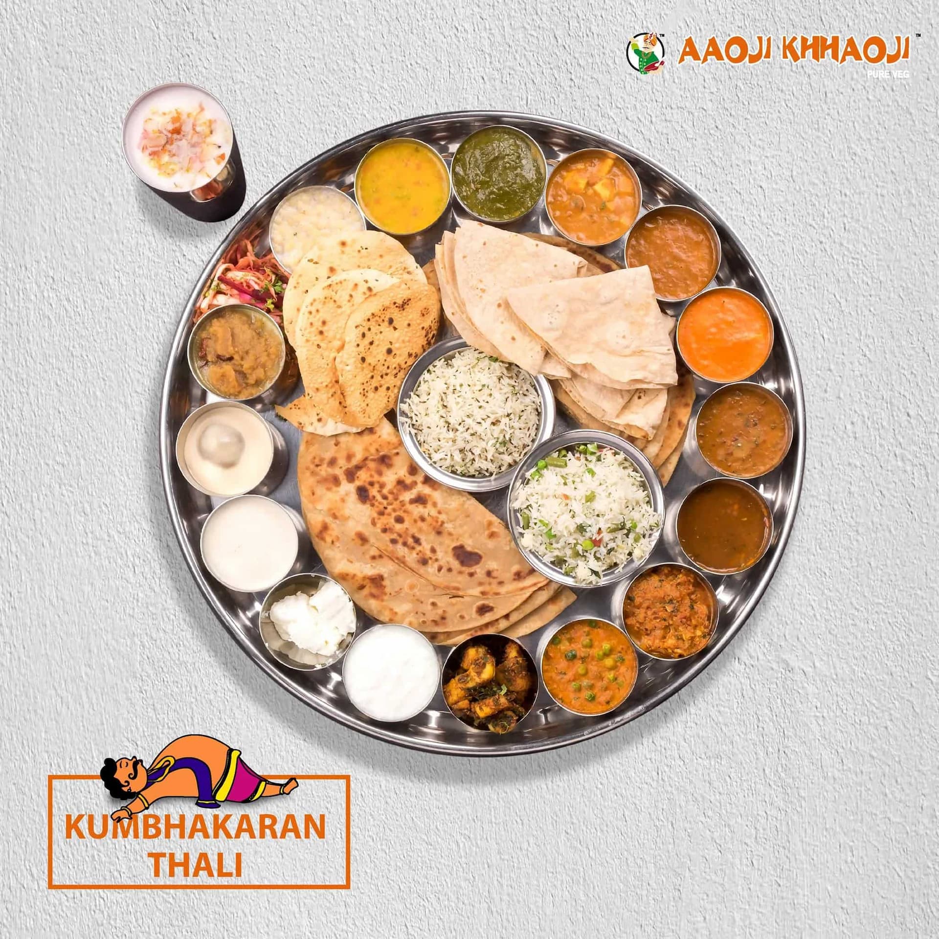 Aaoji Khhaoji: Can You Finish This Kumbhkaran Thali In 45 Minutes? 