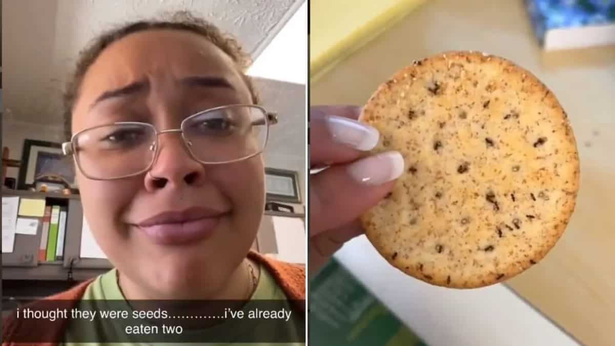 Video of Woman Accidentally Eating Biscuits Covered In Ants Thinking They Were Seeds Goes Viral