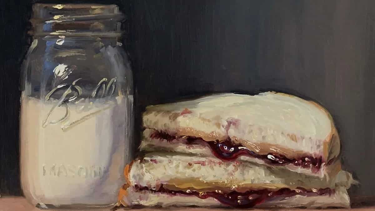 This Artist Makes Paintings Of Food And Posts Them On Twitter