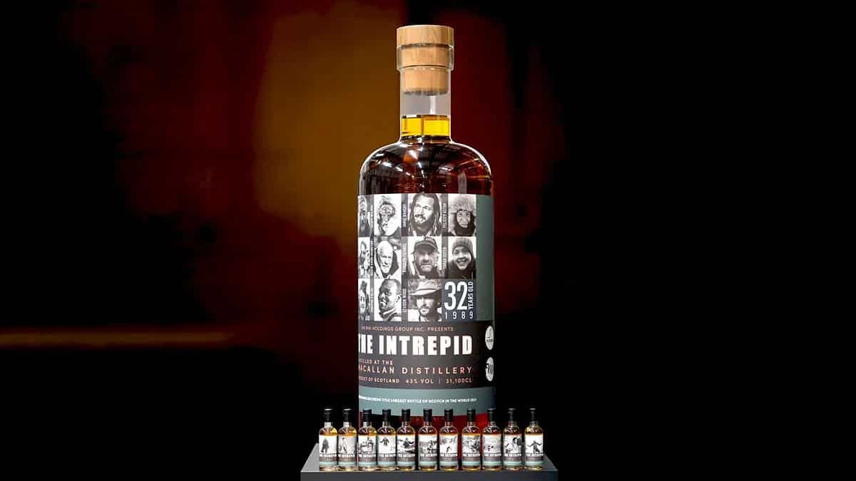 Viral: World’s Largest Whisky Bottle Auctioned Off At 1.1 Million Pounds