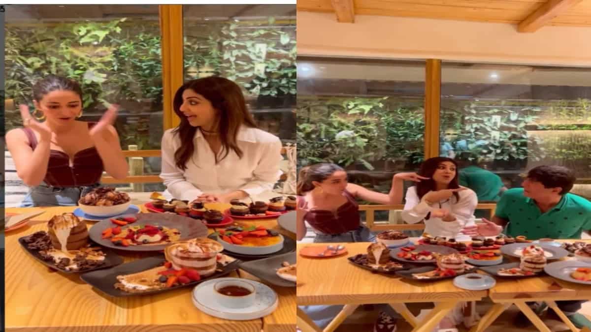 Watch: Shilpa Shetty And Ananya Panday Popped In Doughnuts Like Pani Puri For Their Sunday Binge