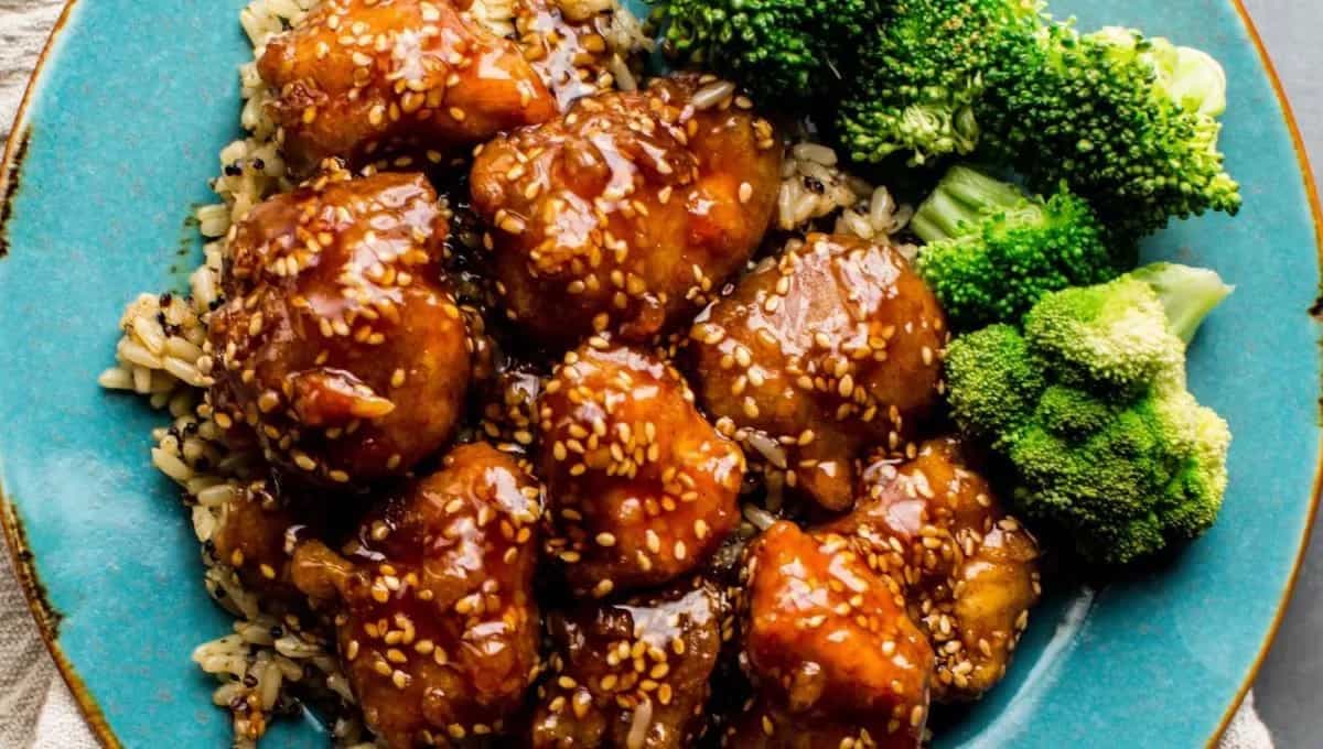 Soy And Honey Chicken Recipe With Sesame Broccoli