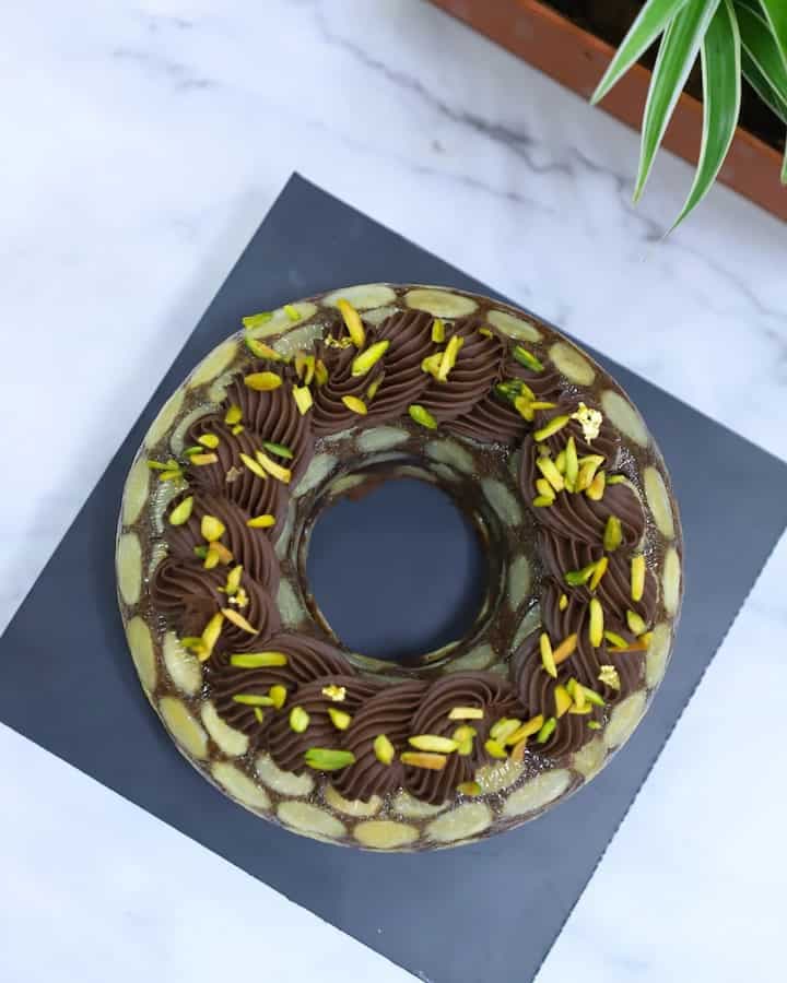 Try This Melting Chocolate And Pistachio Cake By Pastry Chef Alisha Faleiro