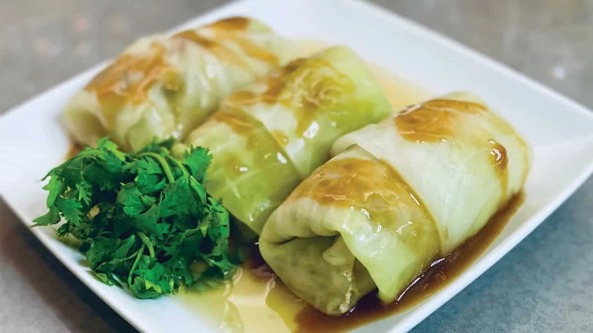 Asian Stuffed Cabbage Rolls For Your Loaded, Oriental Cravings