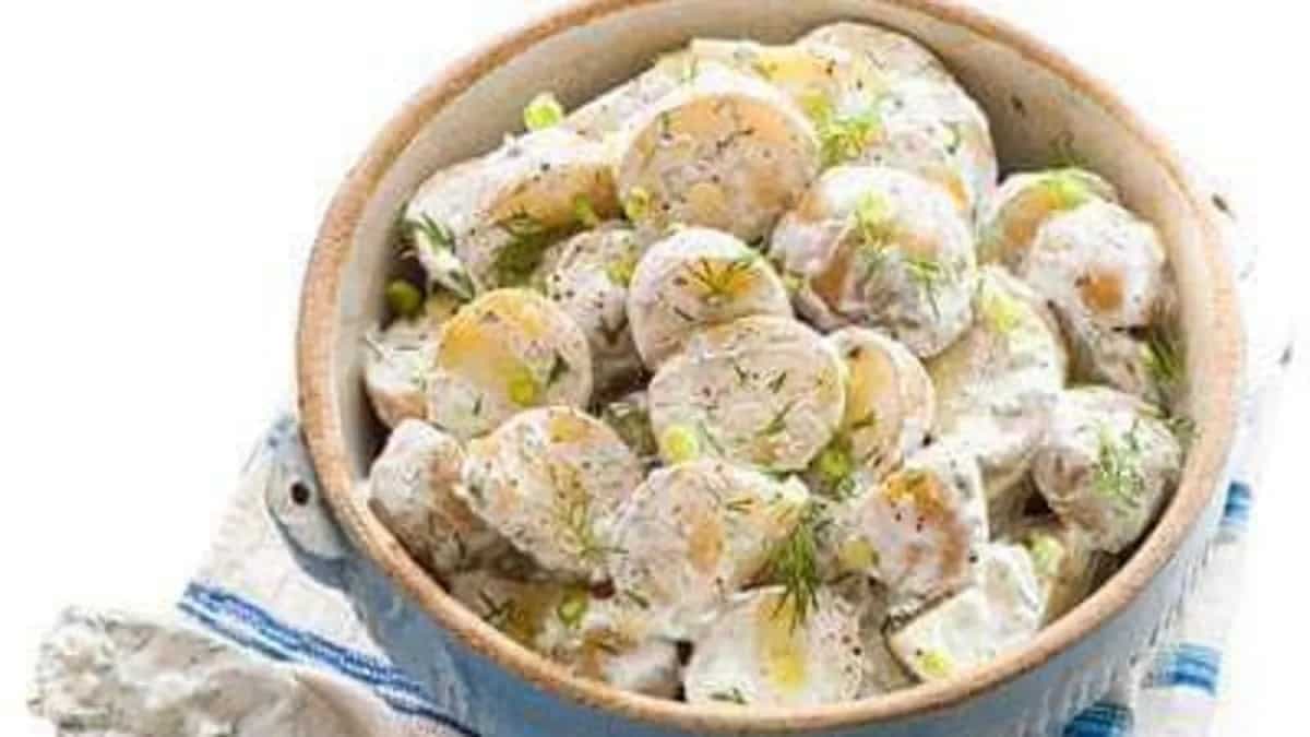 Greek Yoghurt Potato Salad: Creamy, Delicious and Saucy