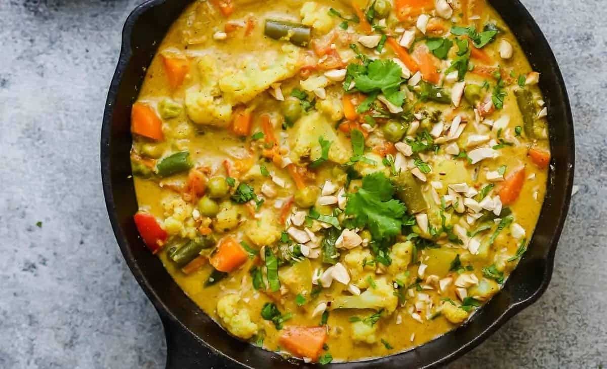 How To Cook Vegetable Korma In Pressure Cooker