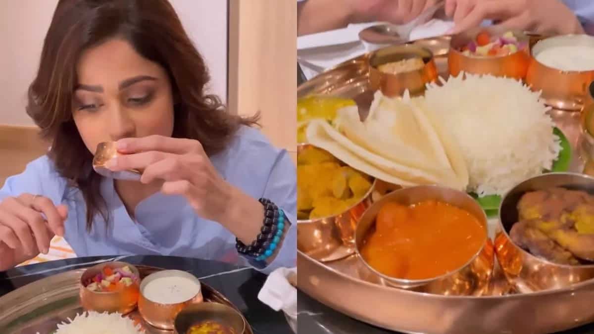 Shamita Shetty Shows Off Her Delicious Odia Feast In Bhubaneswar