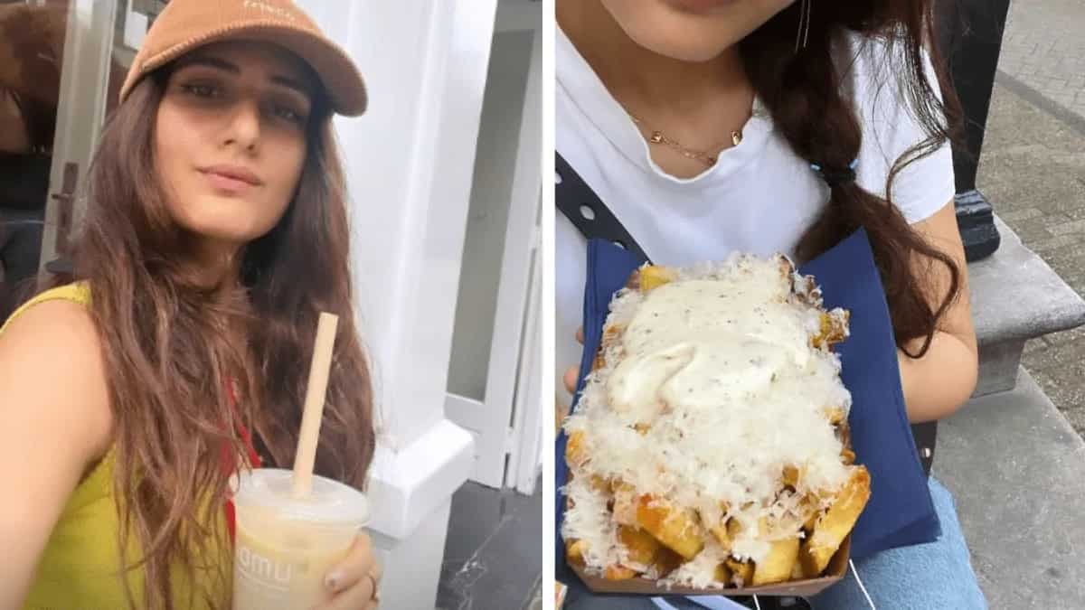 Fatima Shaikh’s Cheat Meal Was All About Fries & Bubble Tea