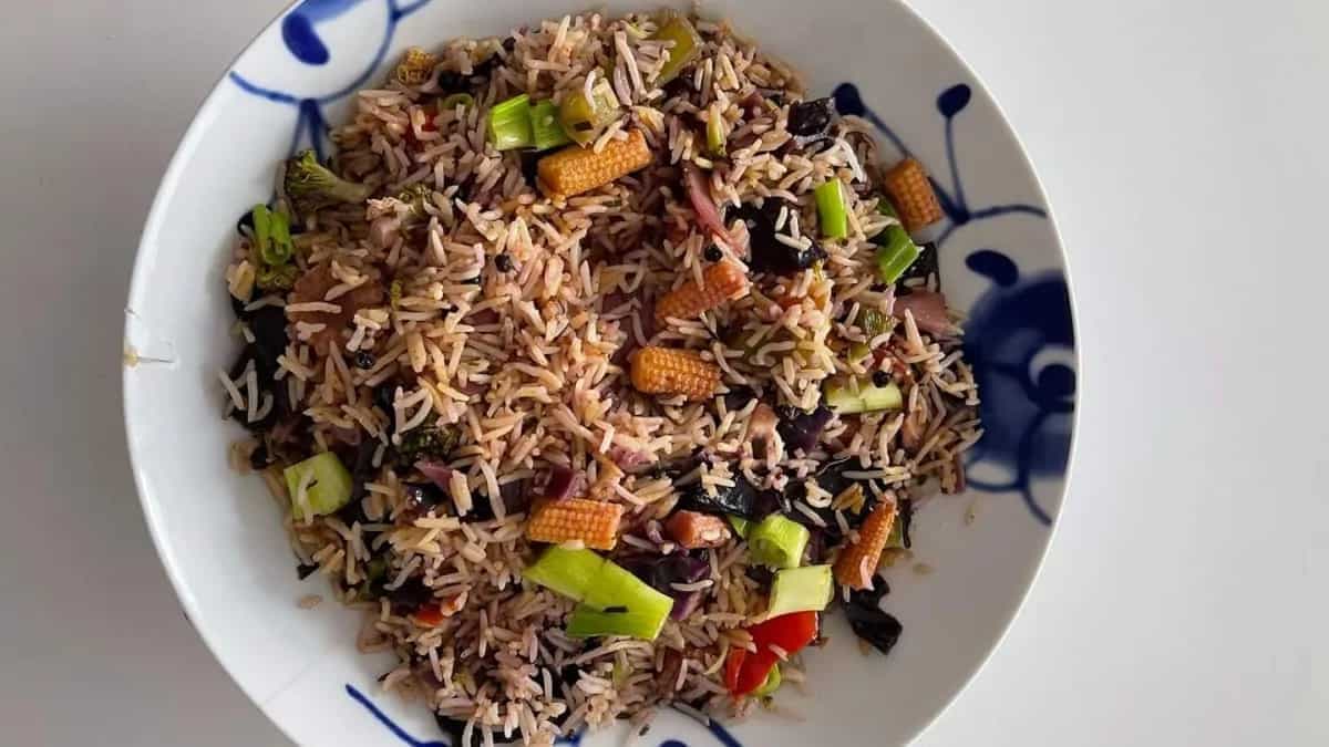 Veggie-Packed Vegan Red Rice Pulao For Weeknights