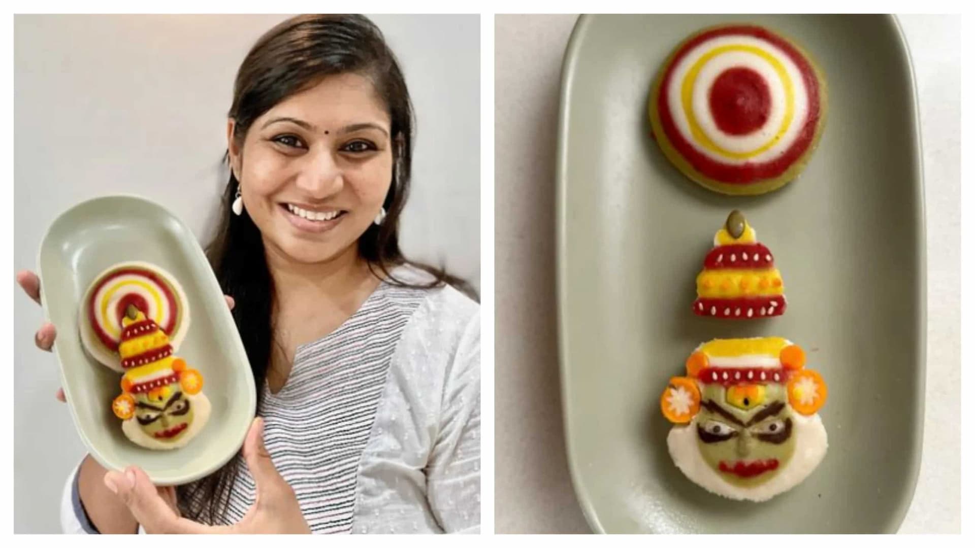 Vlogger Makes Kathakali-Themed Idlis; Internet Is Impressed