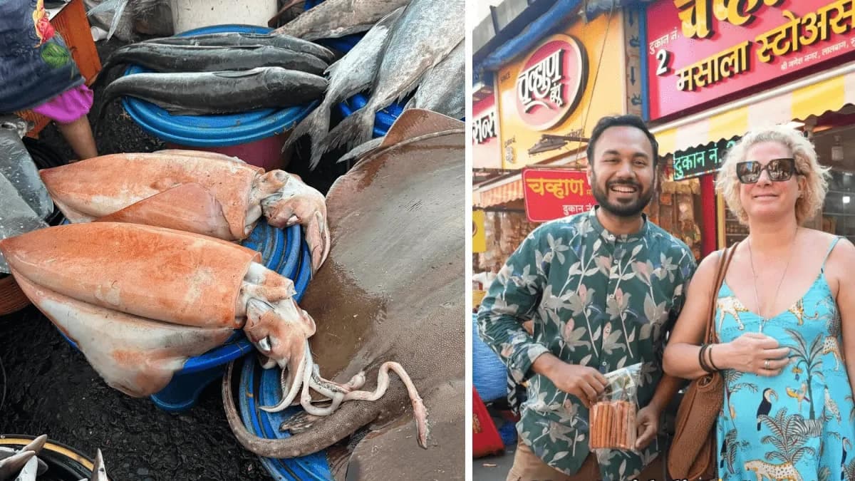 Michelin Star Chef Ana Ros Goes Seafood Shopping At Mumbai Docks
