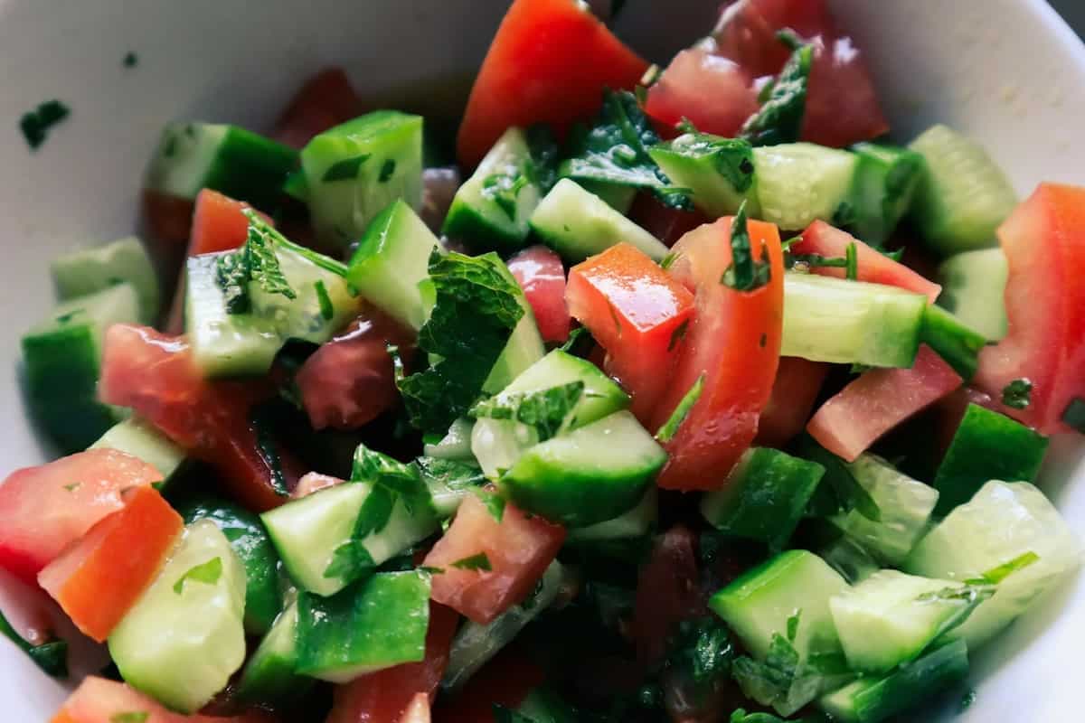 Here's How To Stop Cucumbers From Watering Down Salads