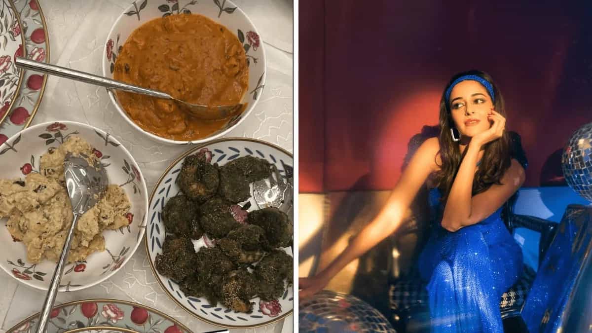 Ananya Panday’s Sunday Feast Of Butter Chicken, Prawns And More