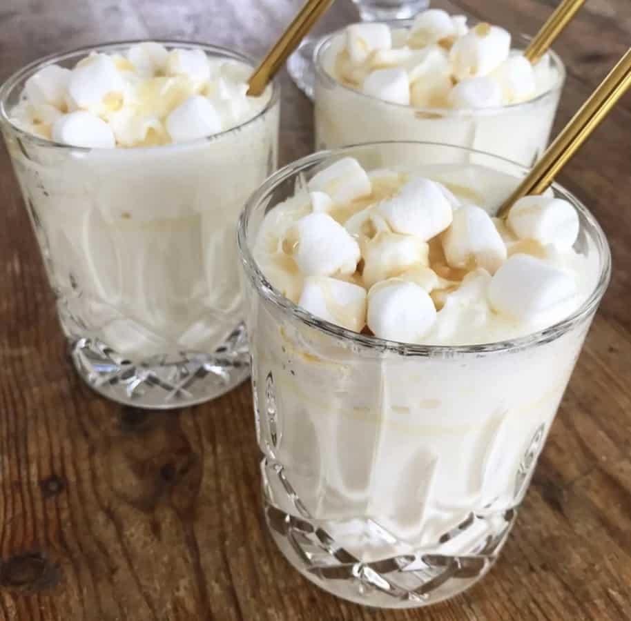 A Yummy Hot White Chocolate Drink For The Evenings