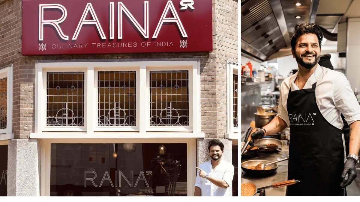 Cricketer Suresh Raina Launches Indian Restaurant In Amsterdam