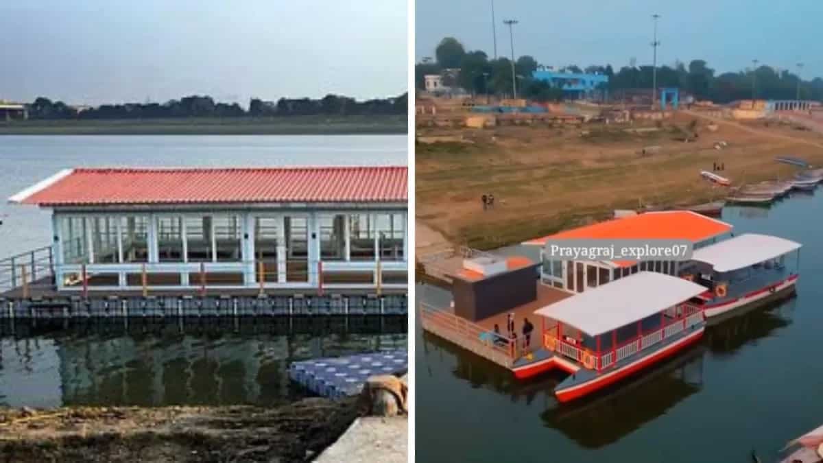 UP’s First Floating Restaurant Inaugurated In Prayagraj