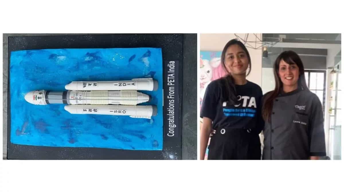 PETA India Sends ISRO Vegan Cake For Chandrayaan-3 Success