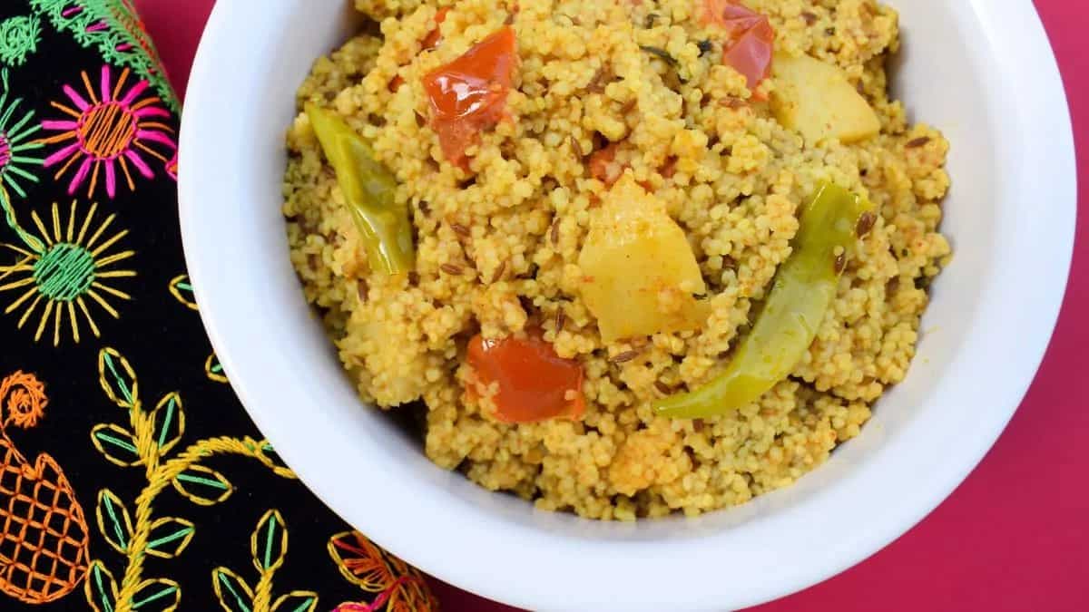 Bhagar Recipe, A Wholesome Maharashtrian Millet Pulao