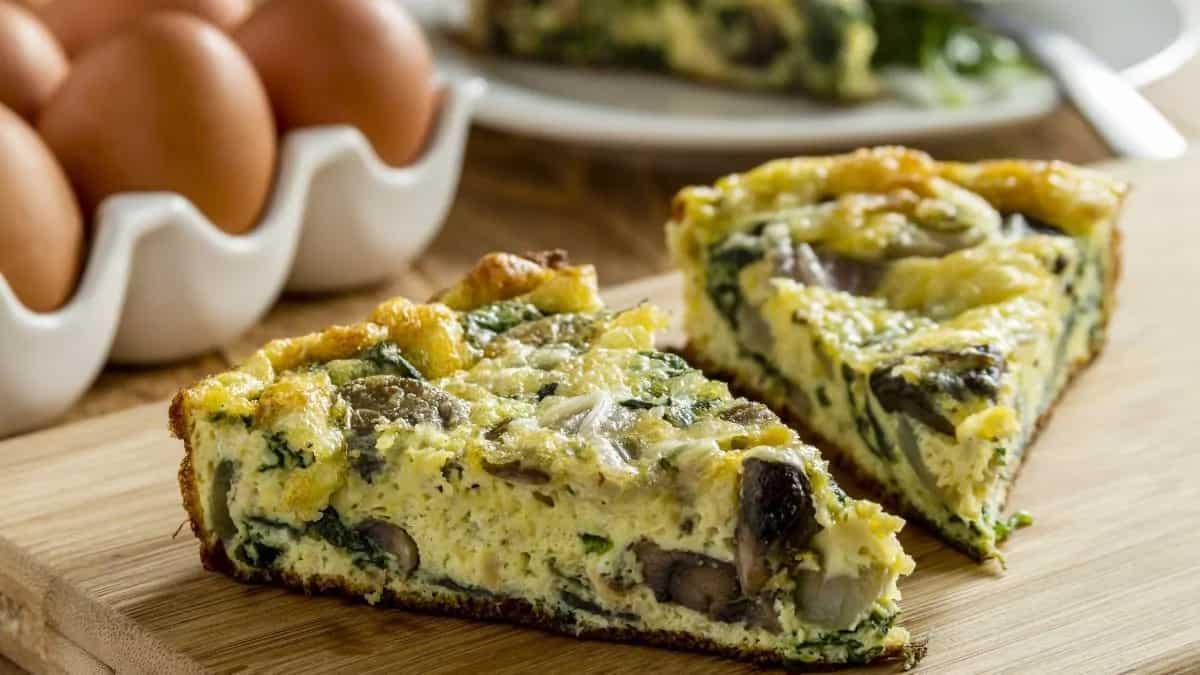 This High Protein Spinach Frittata Is The Ideal Weekend Brunch