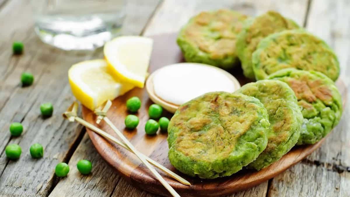 Green Pea Fritters Are A Tasty Way To Use Up Extra Peas